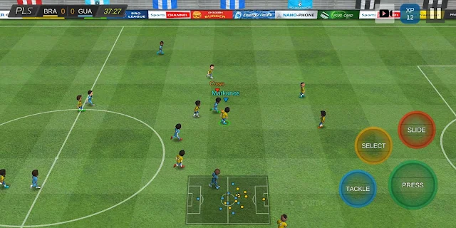لعبة Pro League Soccer | لعبة كرة القدم للموبايل للأندرويد والأيفون ألعاب رياضية