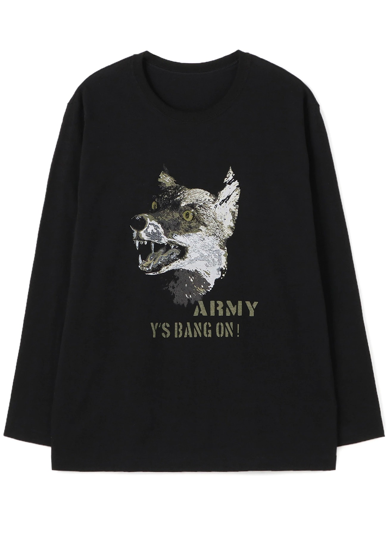 Y's BANG ON! ARMY TIGER / WOLF T-Shirt 2022