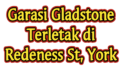 Garasi Gladstone Terletak di Redeness St, York