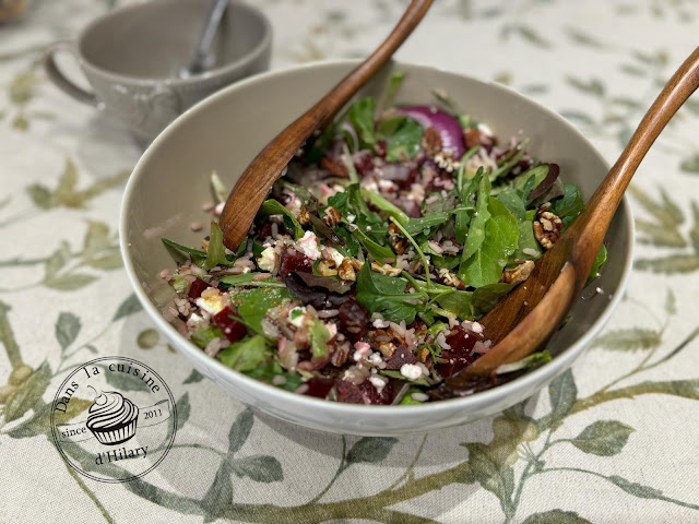 Salade pour en finir avec l'hiver ! - Dans la cuisine d'Hilary