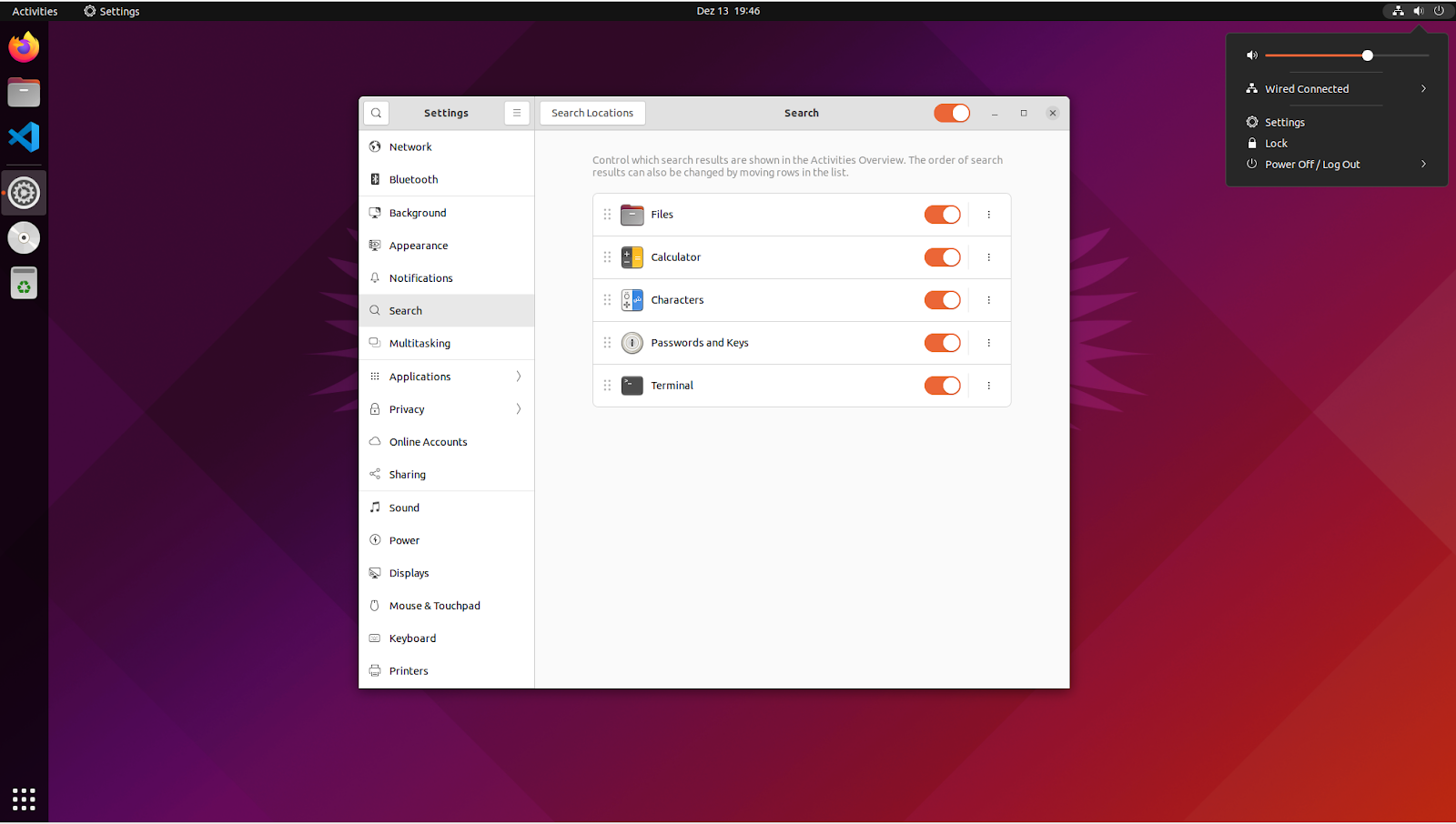 Tema do Ubuntu com nova cor
