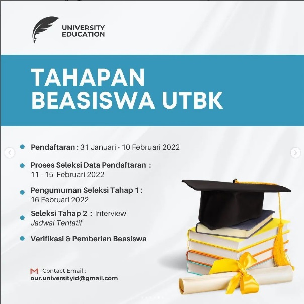 BEASISWA UTBK 2022 by Universityid
