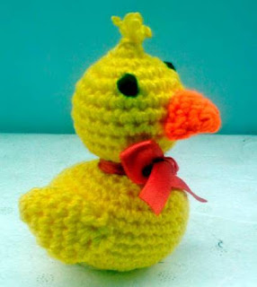 PATRON GRATIS PATO AMIGURUMI 51310 🦆