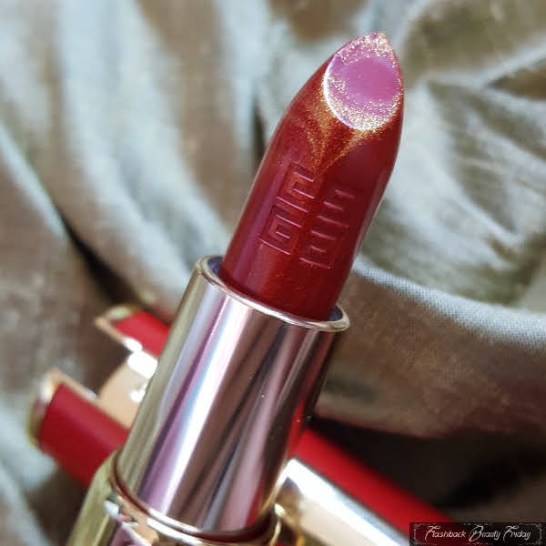 Givenchy limited edition Chinese New Year red and gold marbled lipstick