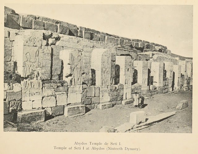 معبد سيتي الأول في أبيدوس (الاسرة التاسعة عشرة)