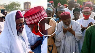 Kalli Wani Abin Tausayi Wurin Jana'izar Mahaifiyar Dr. Bashir Aliyu Umar Innalillahi wainna ilaihirrajuun 