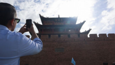 Tembok Besar China Runtuh Akibat Gempa Qinghai
