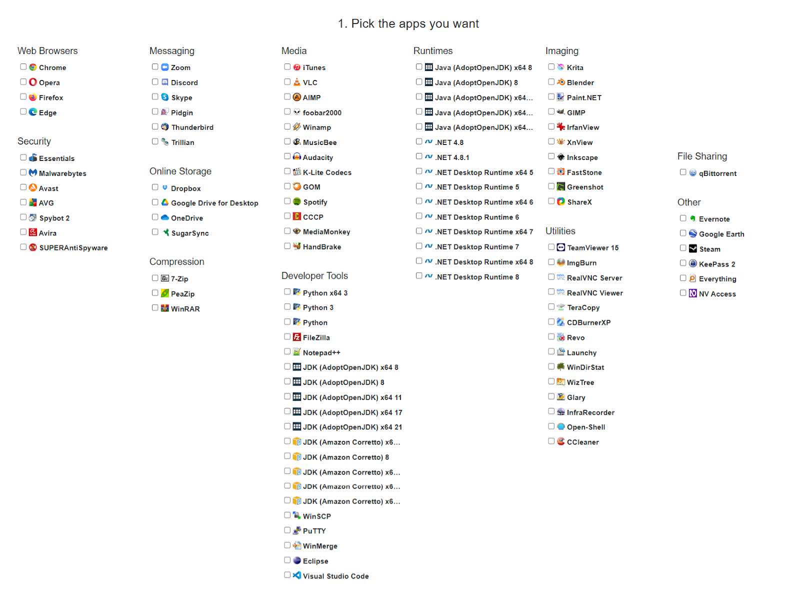 Download Software Ninite