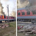 दुर्ग एक्सप्रेस में भीषण आग: चार एसी बोगियां में आग फैली, यात्रियों ने कूदकर बचाई जान