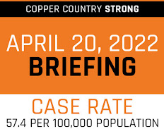 COVID update through April 20: slightly higher case rate, no deaths