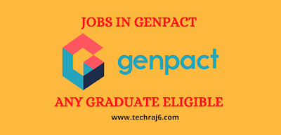Genpact Is Hiring: Any Graduate