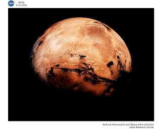 A picture of Mars