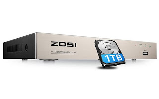 ZOSI H.265+ 5MP Lite Hybrid 4-in-1 HD Video Recorders