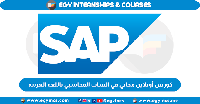 كورس أونلاين مجاني في الساب المحاسبي باللغة العربية من منصة اى تى شاركس it Sharks ERP Accounting SAP Course