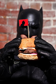 On The Road Again: Travelling, eating and drinking with Winsor Dobbin: Stop  laughing at the back: Meet the Batman burger