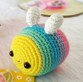 PATRON GRATIS ABEJA AMIGURUMI 48329 🐝