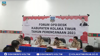 Sulwan Abunawas Buka Forum OPD/DESK Kabupaten Koltim Tahun Perencanaan 2023