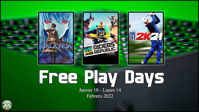 Días de juego gratis (10 - 14 febrero 2022) #freeplaydays