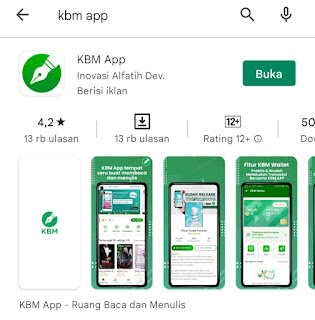 Cara login KBM APP di Android