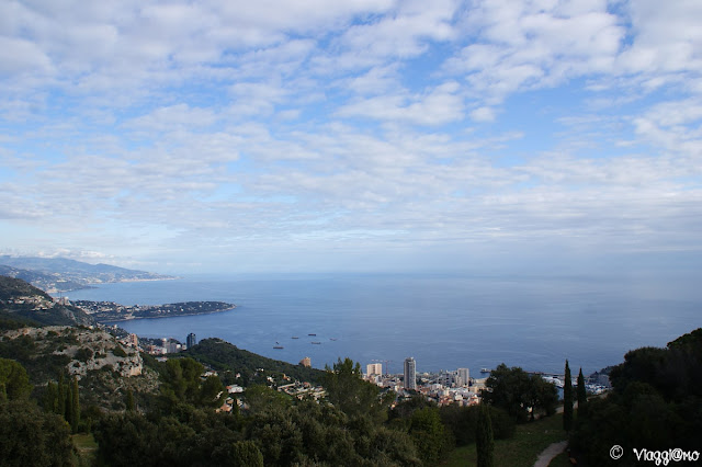 Vista Panoramica del Principato di Monaco e Montecarlo dalla Turbie