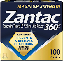 Zantac Zantac 360 Maximum Strength Tablets, Heartburn Prevention and Relief