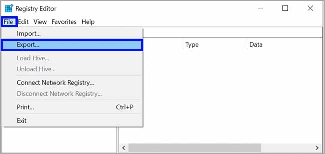 3-Registry-Export