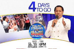 Join the Healing Streams And healing services of Christ Embassy with Pastor Chris Oyakhilome