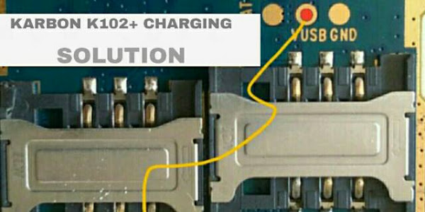 Karbon K102+ Charging Problem Solution Jumper Ways