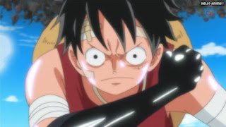 ワンピースアニメ ドレスローザ編 743話 ルフィ かっこいい Monkey D. Luffy | ONE PIECE Episode 743