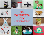 33 zwierzęta DIY - zestawienie