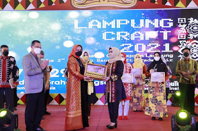 Lampung Craft 2021 Sukses Digelar, Jumlah Transaksi Meningkat Dibanding Tahun Sebelumnya