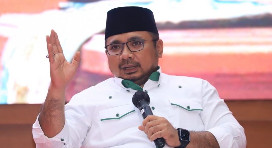 menteri agama Yaqut Hormati Hak LG-BT