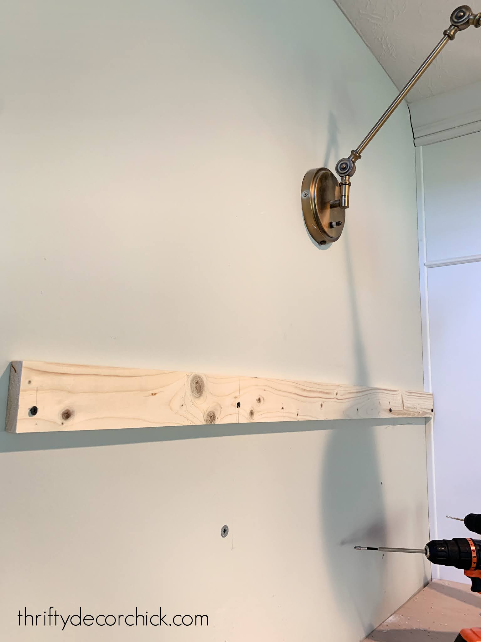 wall support for floating shelves