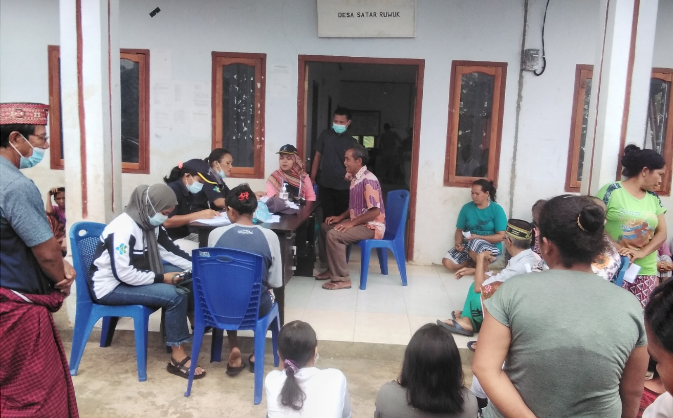 Kepala Desa Ruwuk Beri Apresiasi Terkait Pelaksanaan Vaksinasi Covid-19Tahap II