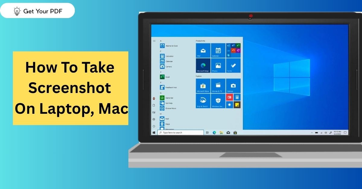 How to take screenshot on laptop, pc, Macbook