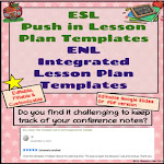 ESL ENL Lesson Plan Template