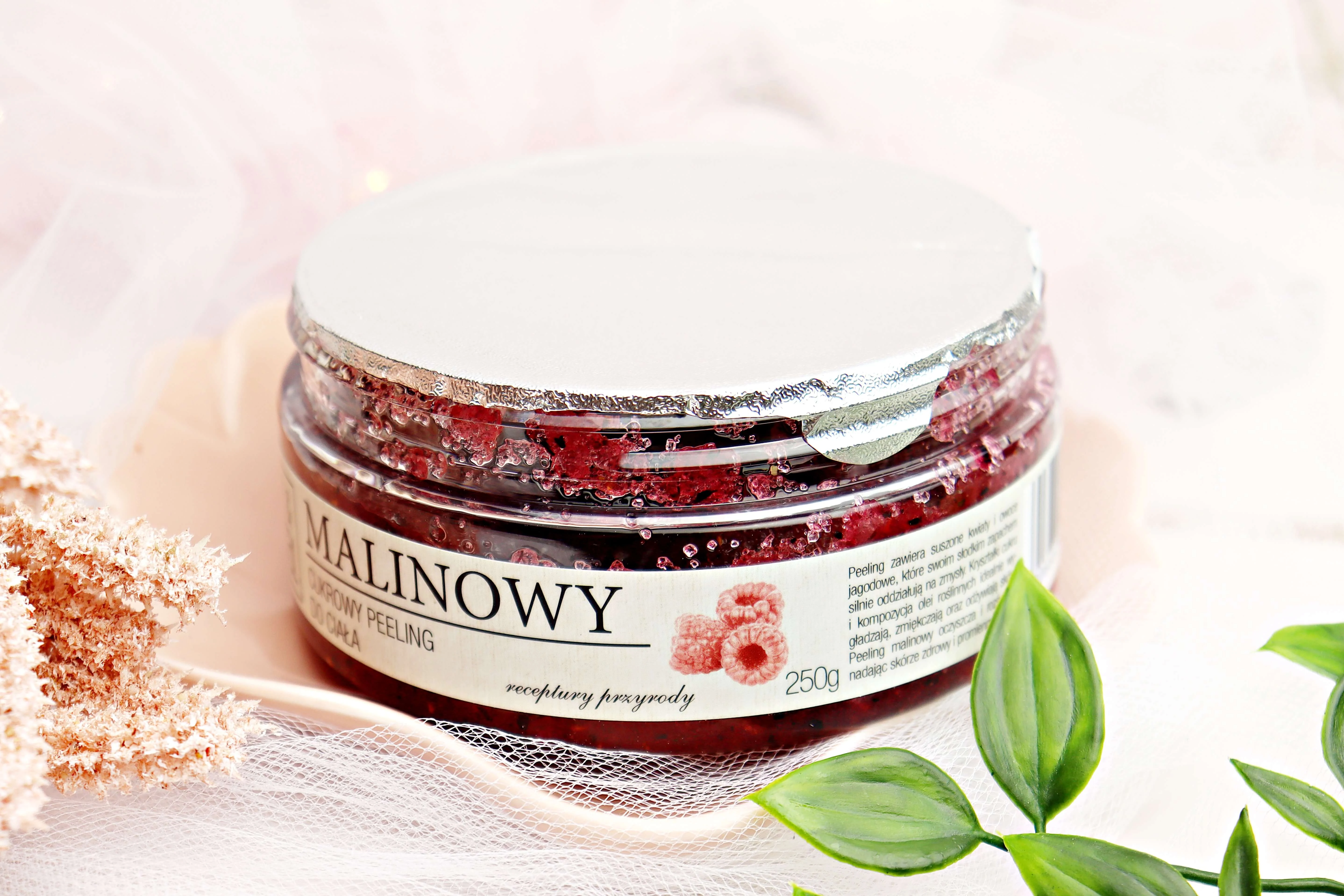 Fresh & Natural Malinowy Peeling do ciała