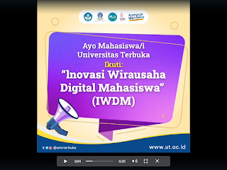 Inovasi Wirausaha Digital Mahasiswa (IWDM) 2022