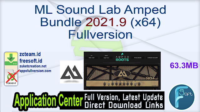 ML Sound Lab Amped Bundle 2021.9 (x64) Fullversion