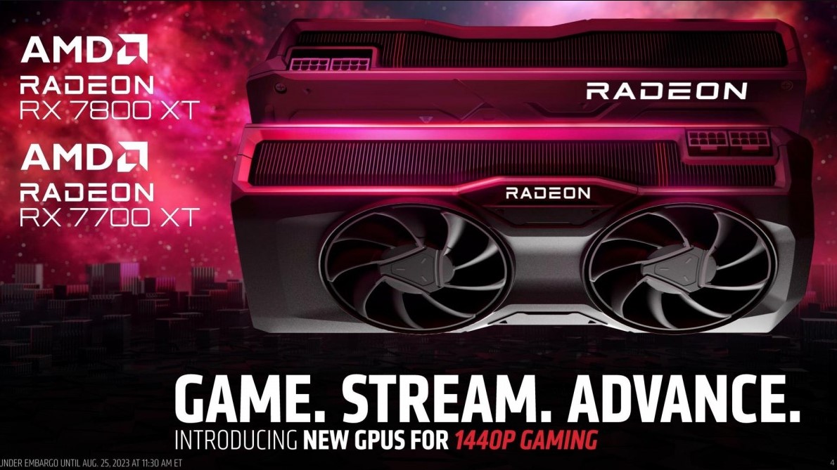 AMD Radeon RX 7800 XT dan Radeon RX 7700 XT Diluncurkan, Ini 5 Keunggulannya