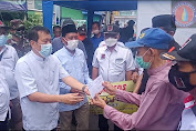 Peduli Korban Kebakaran di Krendang, Anggota DPR RI Fraksi Partai Demokrat Kunjungi dan Salurkan Bantuan Sosial