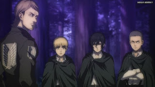 進撃の巨人アニメ 84話 ジャン アルミン コニー ミカサ | Attack on Titan Season 4 Episode 84