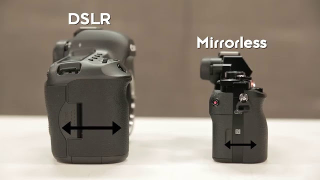 مقارنة بين كاميرات بدون مرآه وكاميرات DSLR