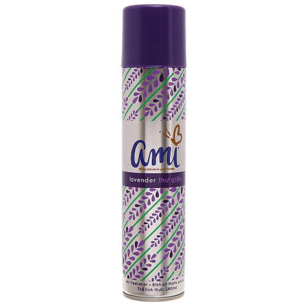 Xịt phòng Ami hương lavender 280ml