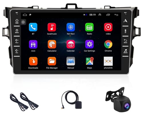 UNITOPSCI HD Touch Android 9.1 Car Stereo for Toyota Corolla