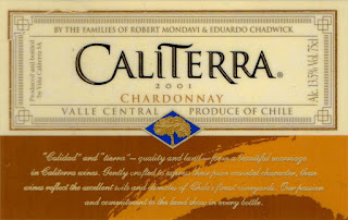 Caliterra Chardonnay Valle Central Robert Mondavi & Eduardo Chadwick