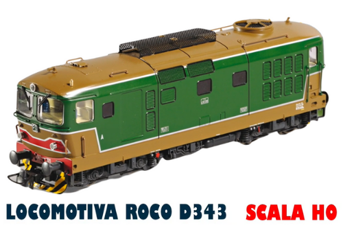 locomotiva roco d343