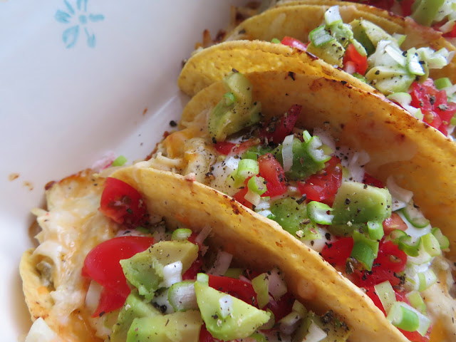 Quick & Easy Baked Chicken Tacos