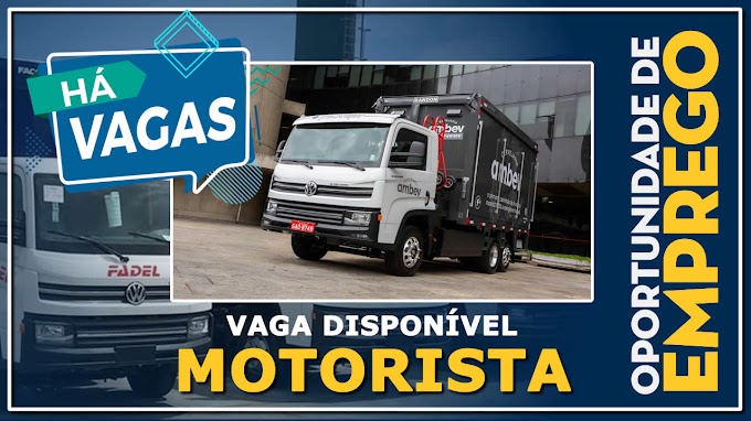 Transportadora Fadel abre vagas para motorista carreteiro