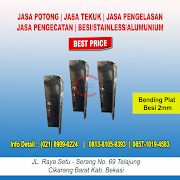 jasa potong tekuk plat stainless dan besi